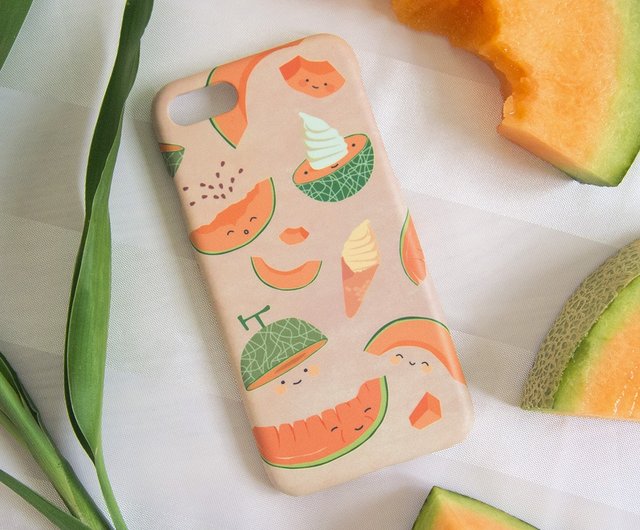 メロン iPhone ケース 手機殼 เคสเมลอน - ショップ Emaley エマリー