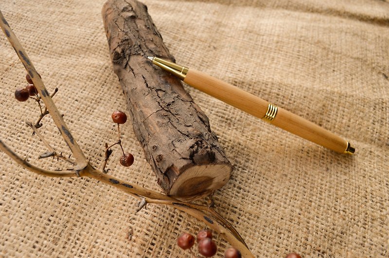 【客製化禮物】檜木自動鉛筆│送禮、自用│DIY - 鉛芯筆 - 木頭 咖啡色