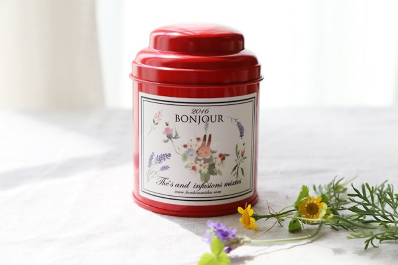 法國紅色放鬆花草茶 - 茶葉/漢方茶/水果茶 - 植物．花 