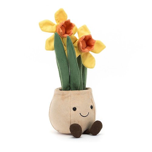 Jellycat Amuseable Daffodil Pot 趣味水仙花盆栽