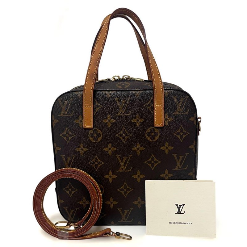 本物 Louis Vuitton ルイヴィトン スポンティーニ 2way ハンドバッグ モノグラム PVC レザー M47500 中古 - 手提包/手提袋 - 其他材質 咖啡色