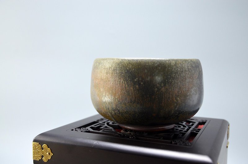 Firewood tea bowl - เซรามิก - ดินเผา 