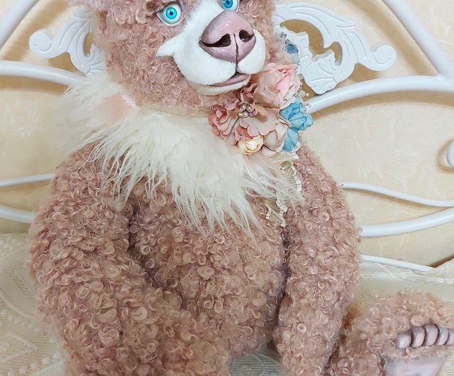 Rainbow作家 フェルト ぬいぐるみ テディベア ハンドメンド くま Amazon.co.jp: keiko kikuchi 作家 フェルト ぬいぐるみ