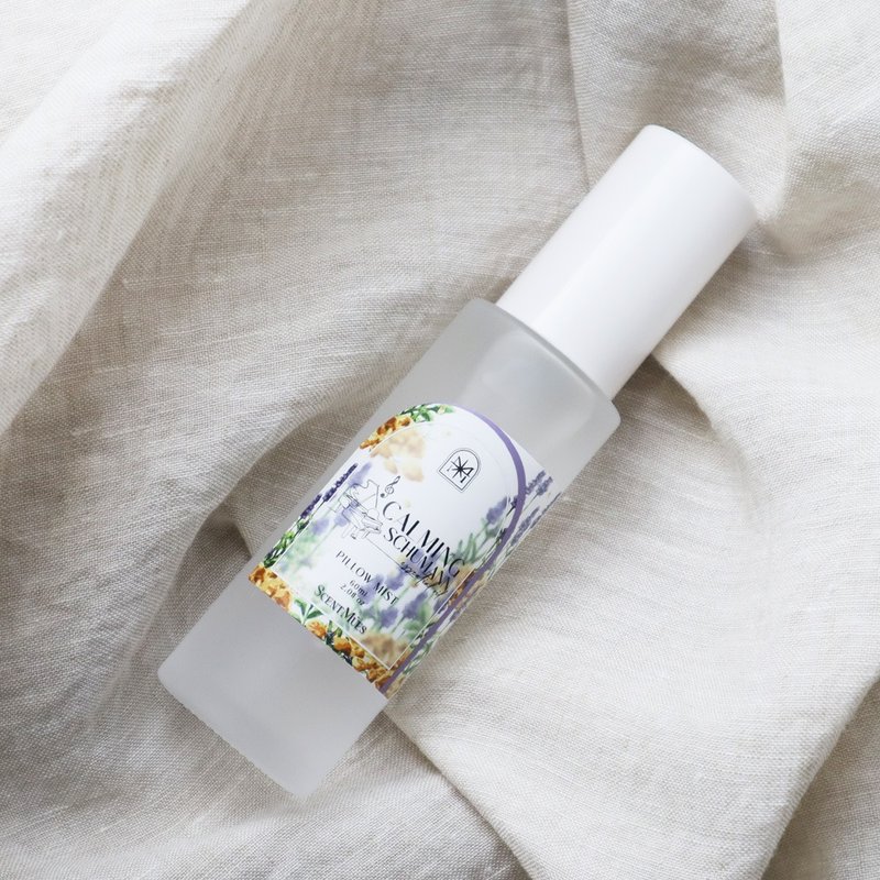 Serenity Schuman Sleeping Bedding Essential Oil Spray 60ml / Relax and sleep well. Heal body and mind - Fragrances - Essential Oils Transparent