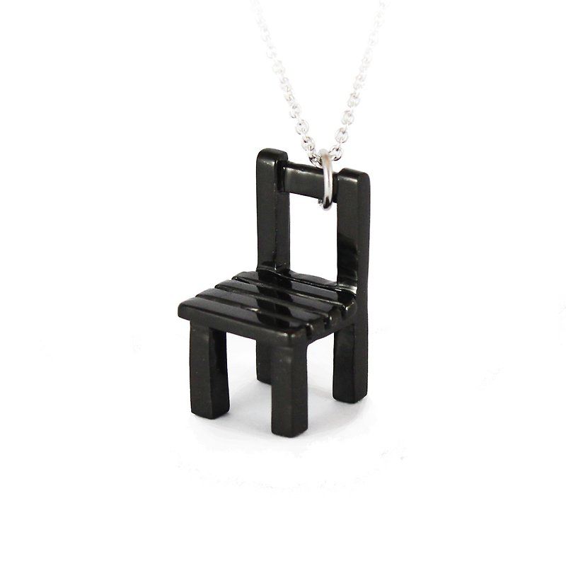 Bibi Fun Strictly Selected Series-Student Chair/Black (Free Shipping by Mail) - สร้อยคอ - โลหะ 