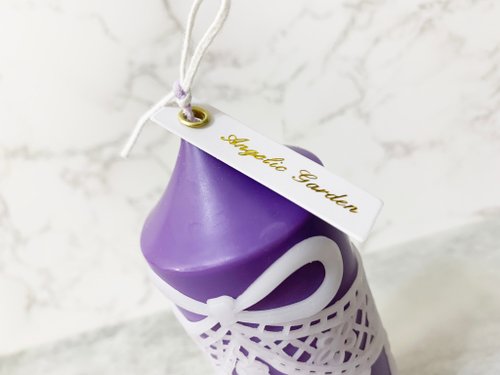 アンティーク ✴︎ レース キャンドル アンティークレースキャンドル♡ カメオをアレンジした ライオン