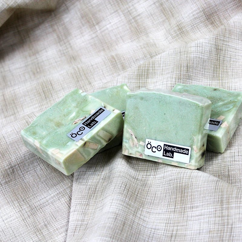 Songqingdan face wash handmade soap - สบู่ - วัสดุอื่นๆ สีเขียว