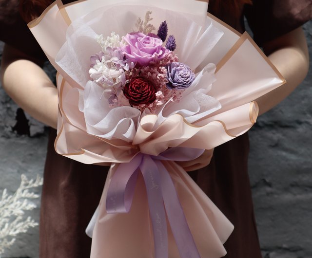 Sola Flower Bouquet Dried Flower Wrapping Flowers Get Well 