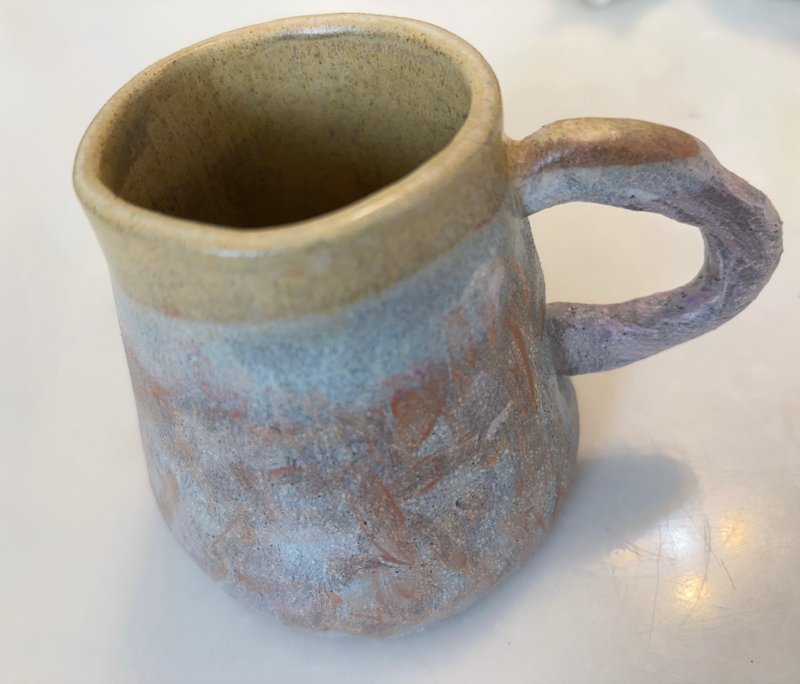 富士山咖啡杯 茶杯 - 咖啡杯/馬克杯 - 陶 
