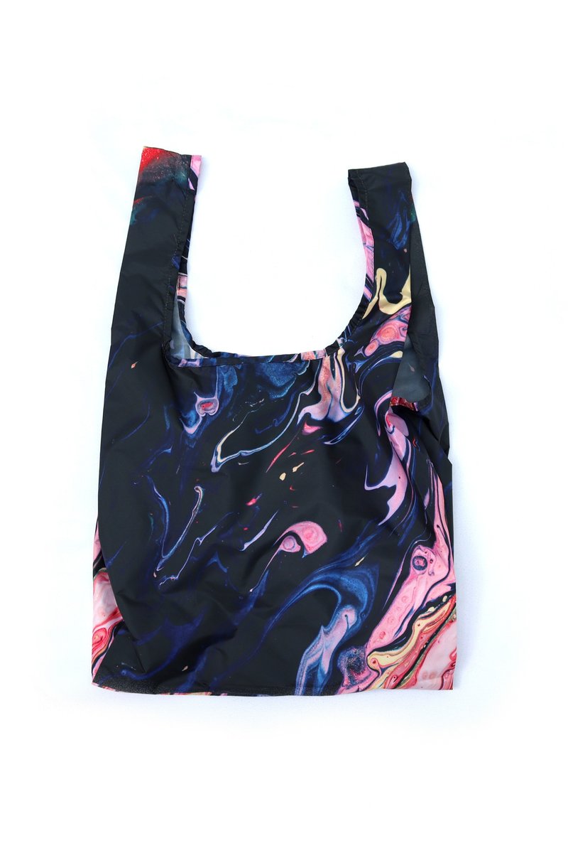 British Kind Bag-Environmentally Friendly Storage Shopping Bag-China-Galaxy Galaxy - กระเป๋าถือ - วัสดุกันนำ้ สีดำ