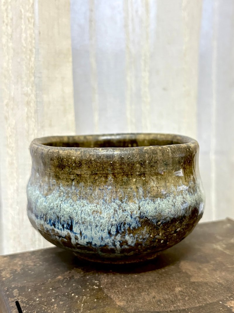 陶藝家 - 柴燒灰釉茶碗 - 茶壺/茶杯/茶具 - 陶 