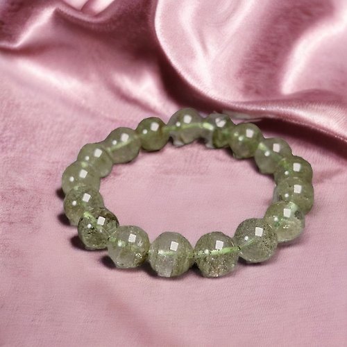 瓔珞珠寶盒 E.L.Jewelry Box 天然綠幽靈水晶手鏈 | 天然水晶 | 送禮