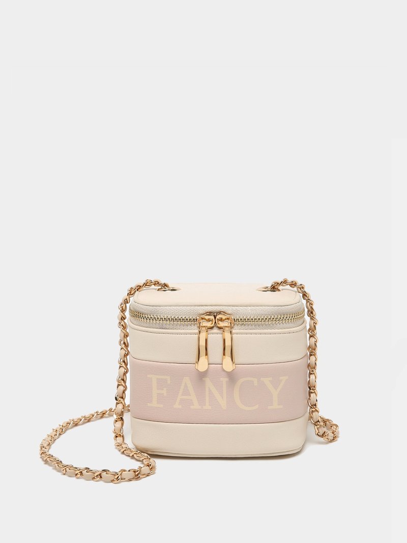 Just Fancy Chain Toilet Pouch - กระเป๋าหูรูด - วัสดุอื่นๆ สึชมพู