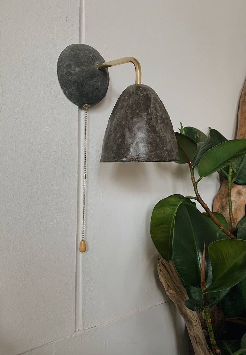 Ceramic Wall Sconce Lamps Lighting Fixture - Wall lamp Bedside lamp - โคมไฟ - ดินเผา ขาว