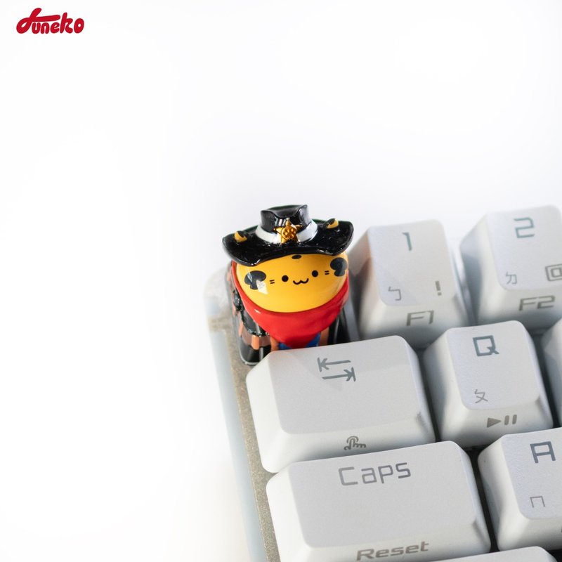 CAPX Studio Cowboy Frank Artisan Keycap - Computer Accessories - Resin Black