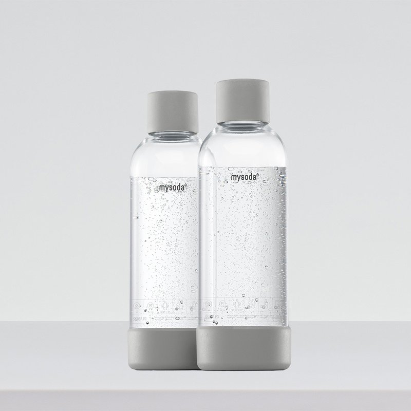 Finland [mysoda] 1L special water bottle - 2 into - gray - Pitchers - Other Materials Gray