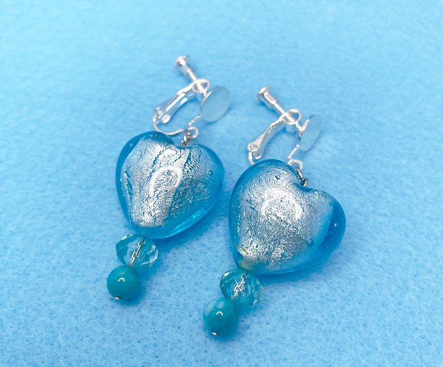 Beautiful Beads Can Be Customized】Bingxin Love Beaded Clip Earrings - Shop  meiju-accessory Earrings & Clip-ons - Pinkoi