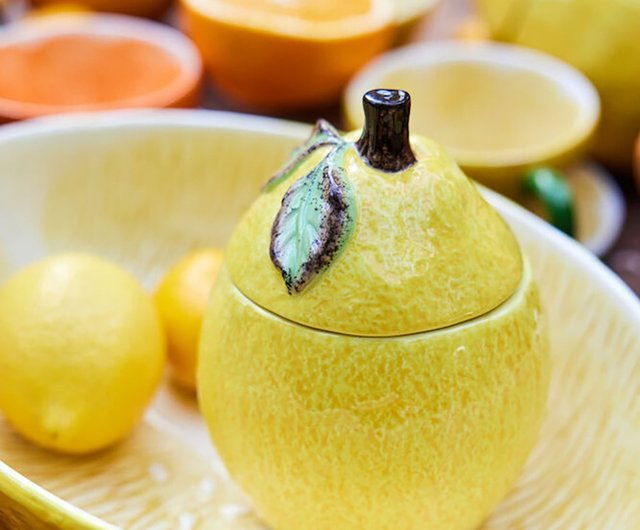 レモン型の保存瓶 - ショップ BYON 調味料入れ - Pinkoi