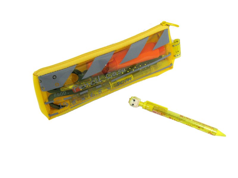 Director Clap Pencil Case - Yellow - กล่องดินสอ/ถุงดินสอ - พลาสติก สีเหลือง