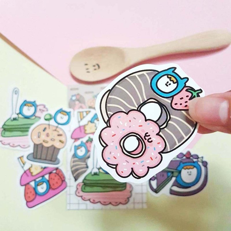 Ning's Stickers - Desserts - Stickers - Paper 