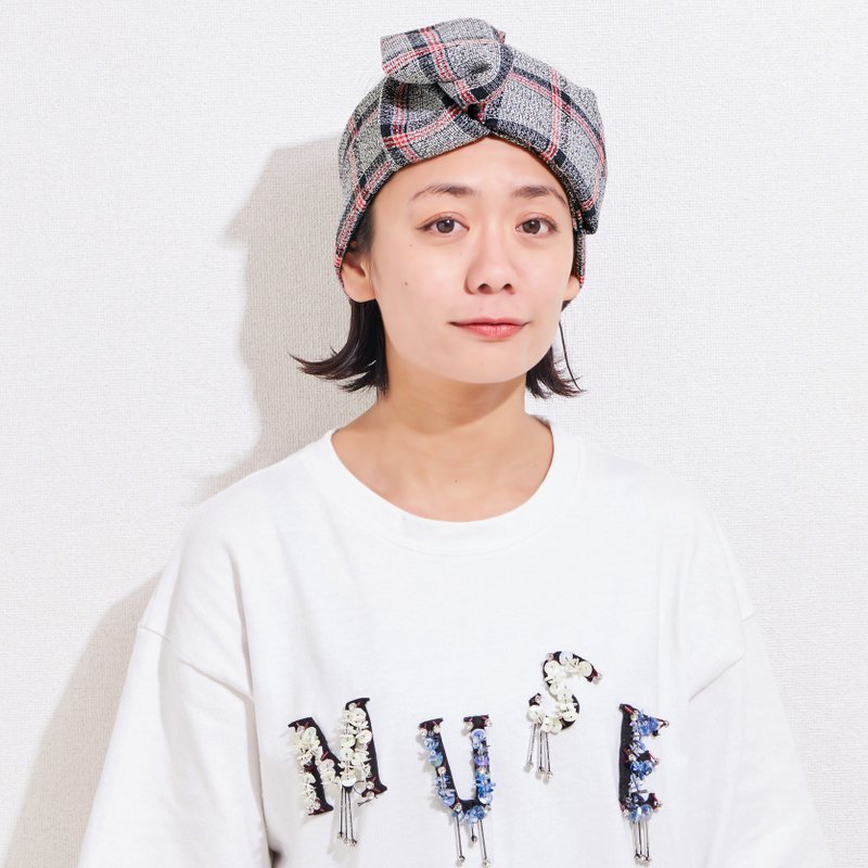 Obi turban | レディース 春 夏 綿 へアバンド ターバン ヘアアレンジ おしゃれ かわいい 洗顔 幅広 汗止め リボン - 髮箍/髮帶 - 棉．麻 