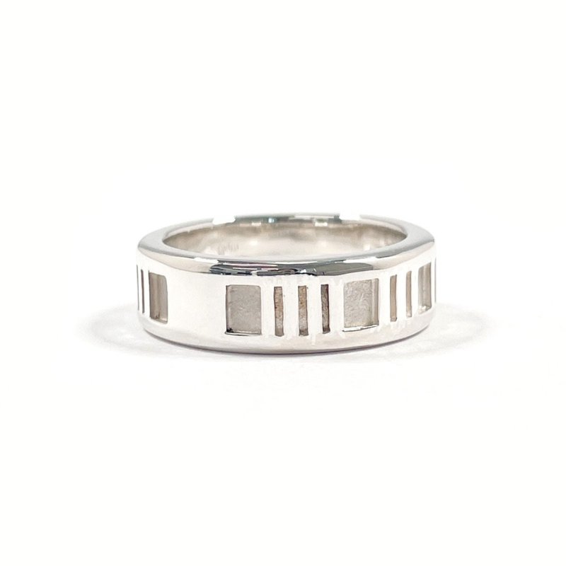 【日本直送 中古美品】13号 ティファニー TIFFANY&Co. リング・指輪 アトラス シルバー925 アクセサリー 新品仕上げ済み - 戒指 - 純銀 銀色