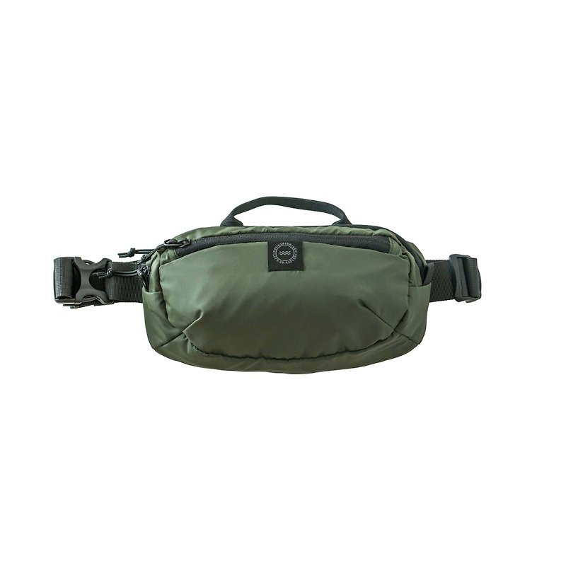 Mountain Waist pack Olive Green Waterproof waist bag Green by Mountainr - 其他 - 尼龍 綠色
