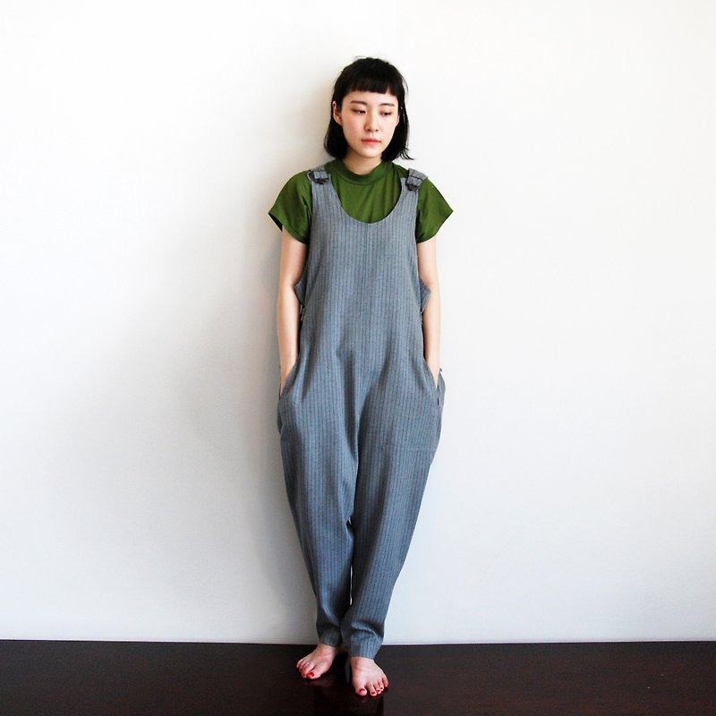 Ancient striped harness pants - Overalls & Jumpsuits - Other Materials 