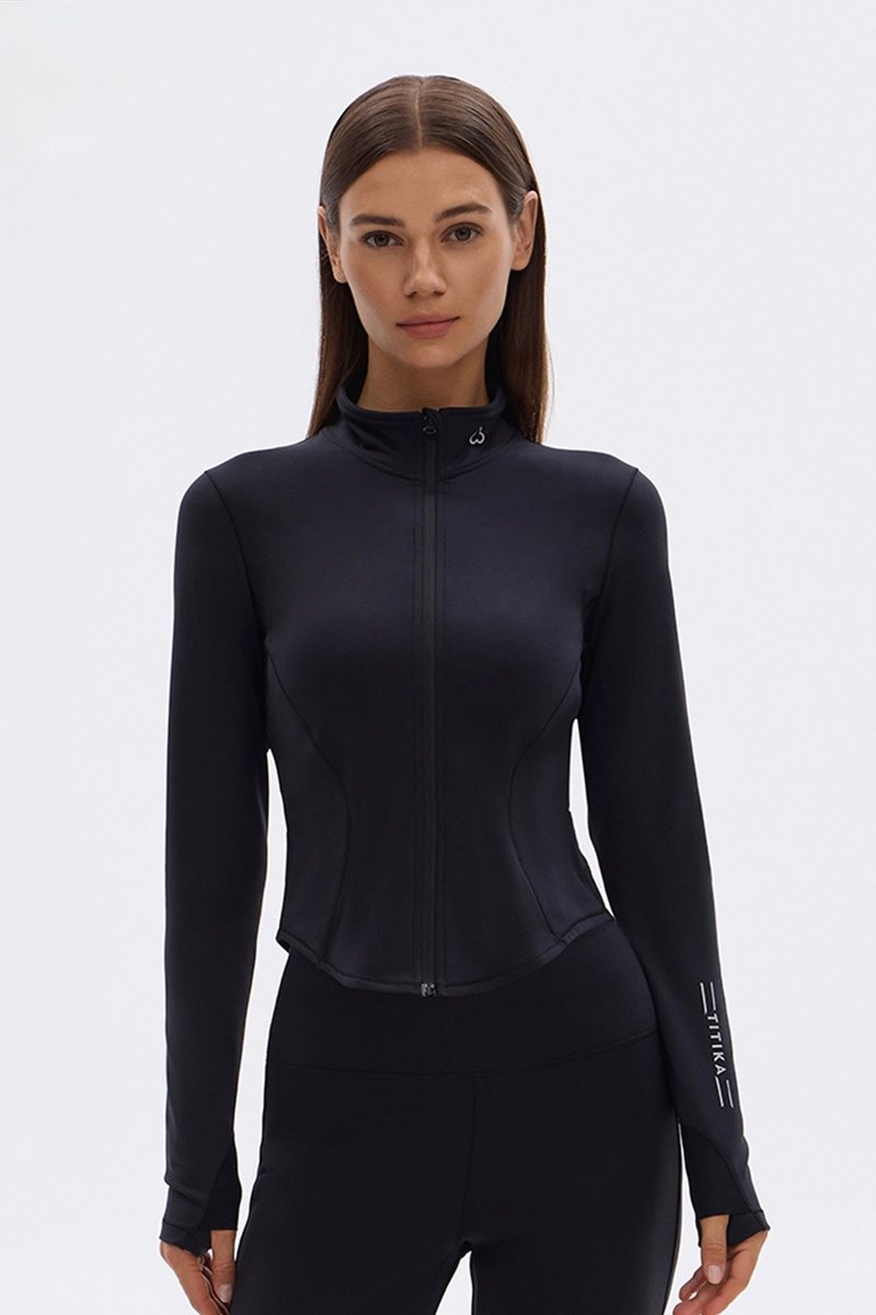 TITIKA Basic Jacket - 女運動上衣/背心 - 其他材質 
