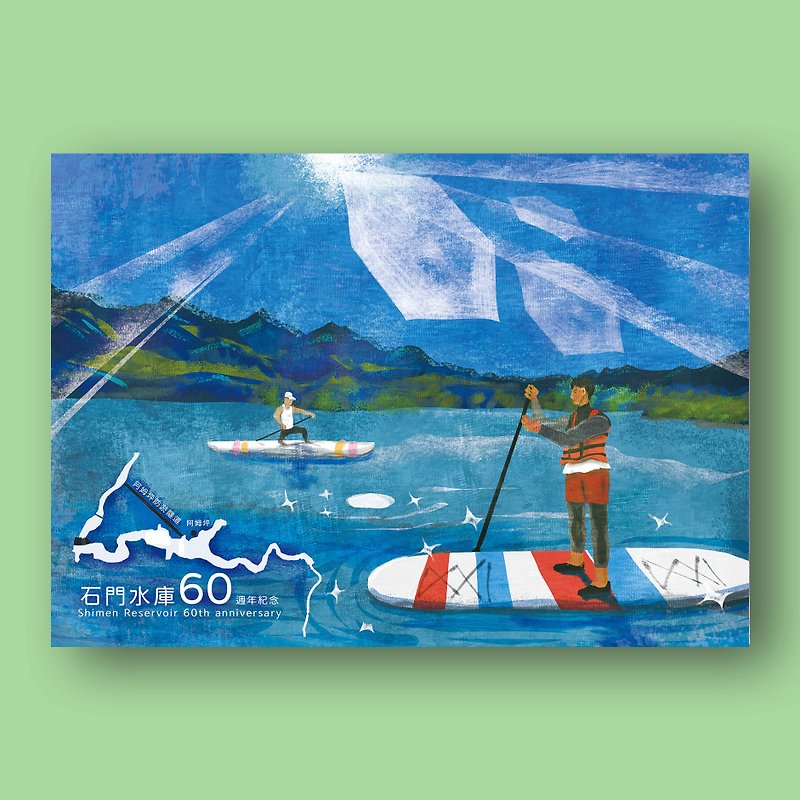 Taoyuan postcards - การ์ด/โปสการ์ด - กระดาษ สีน้ำเงิน