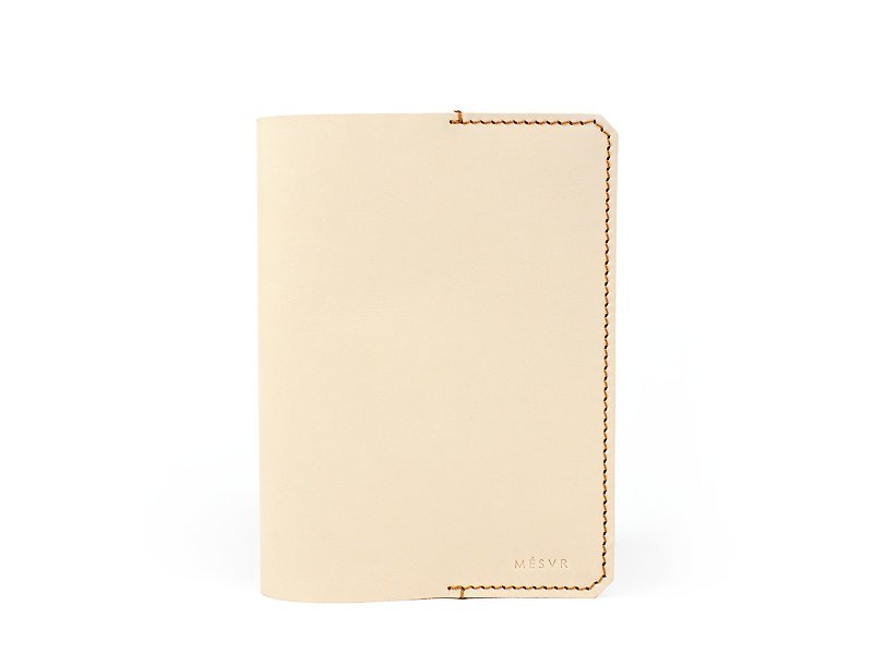 [WILD] ｜Notebook A6 - Notebooks & Journals - Genuine Leather Brown