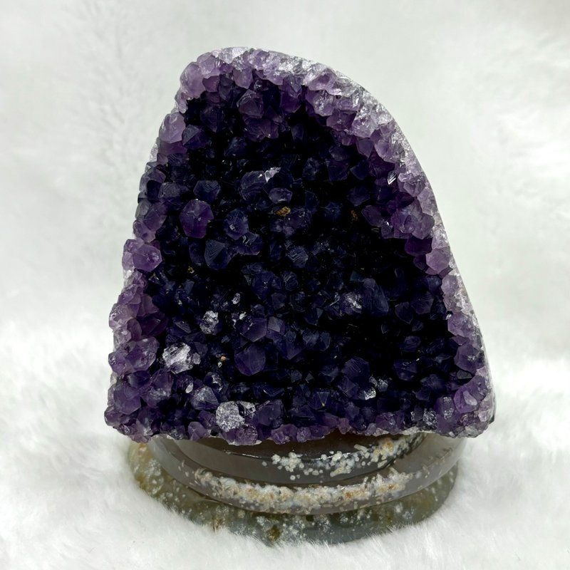 *十分罕見*指紋紫牙* 天然烏拉圭紫水晶 Natural Amethyst - 擺飾/家飾品 - 水晶 紫色