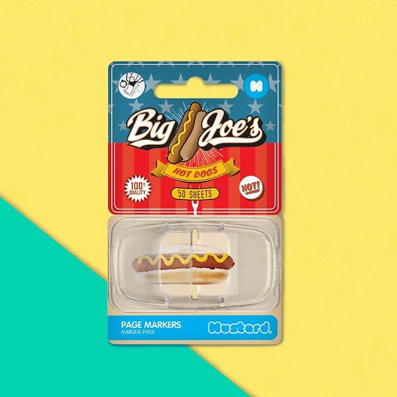 British Mustard Label - Hot Dog - Other - Paper 