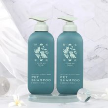 ペットの入浴とケア - スージングモイスチャライジングシャンプー 500ml*2