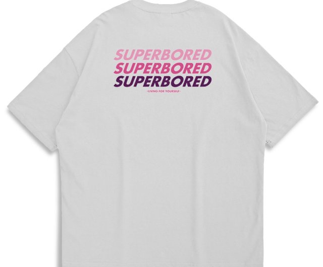 Creeps Original】Superbored Oversized Printed T-shirt - Shop