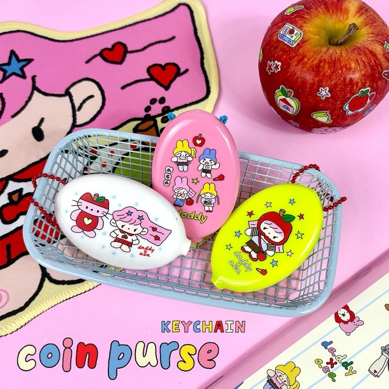 DADDY X ACUTE | Acute Rubber Coin Purse - 零錢包/小錢包 - 矽膠 