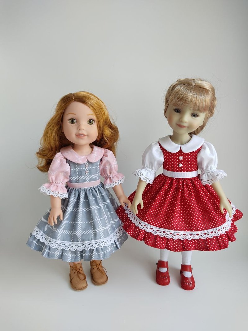 PDF sewing pattern for Ruby Red Fashion Friends dolls. - 手工藝教學/工具書 - 其他材質 