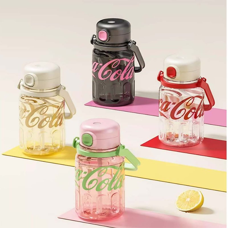 [Free Shipping] GERM Coca-Cola Summer Water Cup Large Capacity Sports Bottle - Cups - Other Materials Multicolor