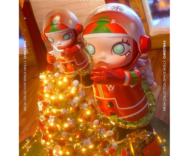 pop mart】 space molly christmas 1000% | www.myglobaltax.com