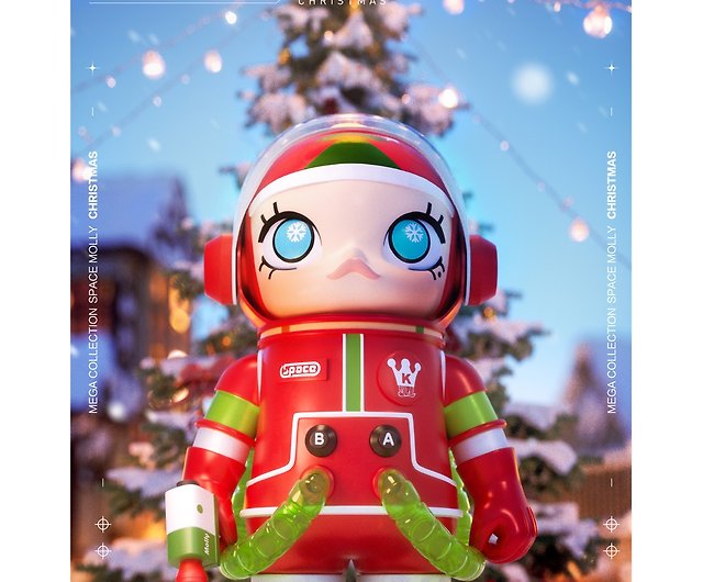 Mega Collection 1000%SPACE MOLLY CHRISTMAS - Shop POPMART-Fubees 