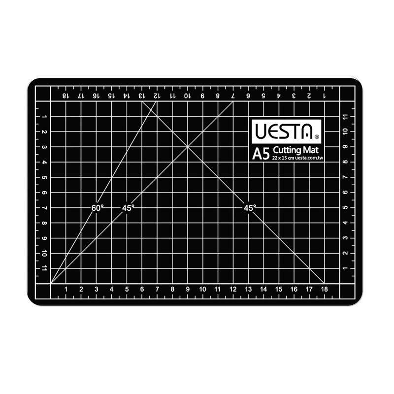 A5 black custom environmentally friendly cutting pad student desk mat office stationery school office design gift gift - Other - Plastic Black
