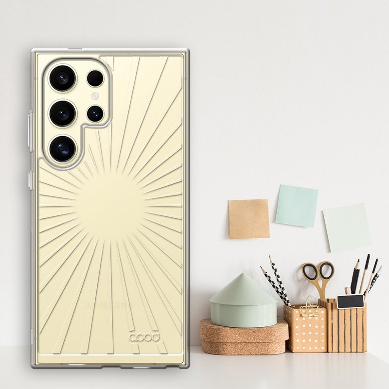 Samsung Galaxy S24/S23/S22系列 浮雕感防震雙料手機殼-集中 - 手機殼/手機套 - 其他材質 多色