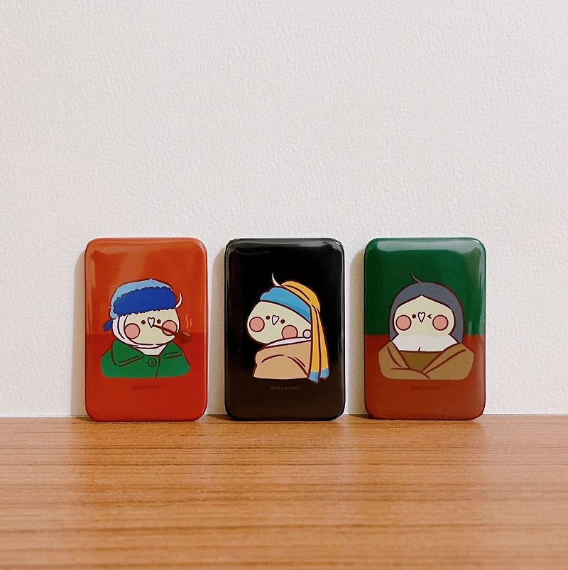 Famous Painting Series Xuanfeng Magnets - Magnets - Plastic 