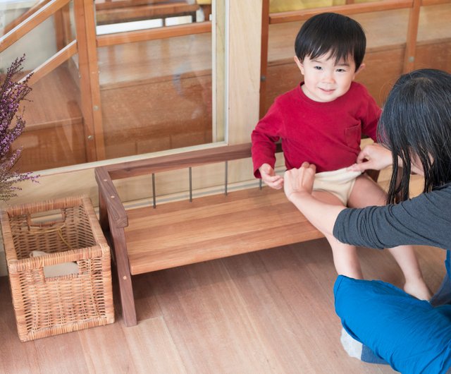 肘掛け付ベンチ - ショップ eguchi toys キッズ家具 - Pinkoi