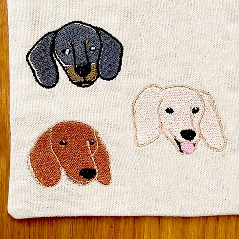 [Purchase additional embroidery] Three Sausage Brothers | Public version of electric embroidery pattern - Other - Thread Multicolor