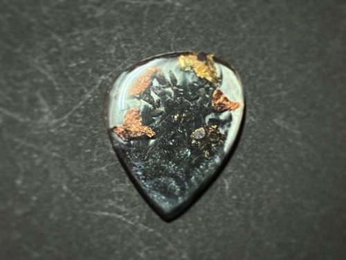 人気デザイナー Handmade resin guitar picks in stock order area - Shop サプライ・アクセサリ・グッズ