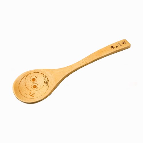 Ice Monster Wooden Spoon Roji, Wooden Spoon With Hole Purpose