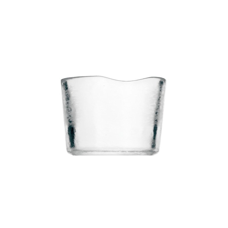 Feel the series 120ml small glass / 2 into - Small Plates & Saucers - Glass Orange