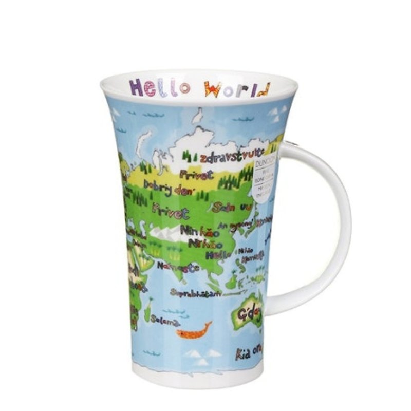 World greeting mug - Mugs - Porcelain 