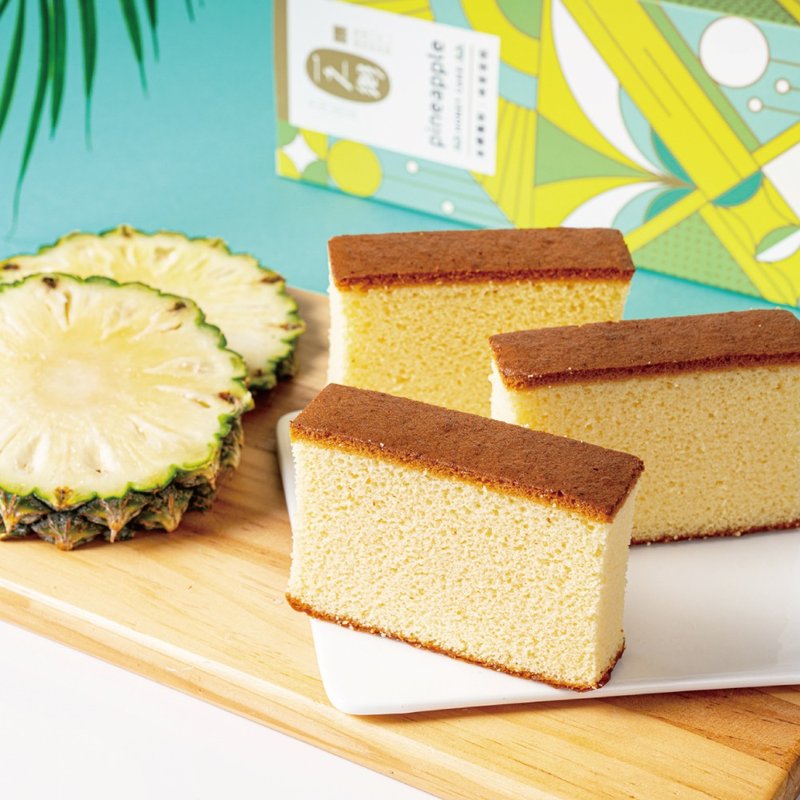 [Ichi no Sato] Golden Diamond Pineapple Honey Cake 470g (10 pieces) (Buy one, get one free) - Cake & Desserts - Fresh Ingredients Yellow